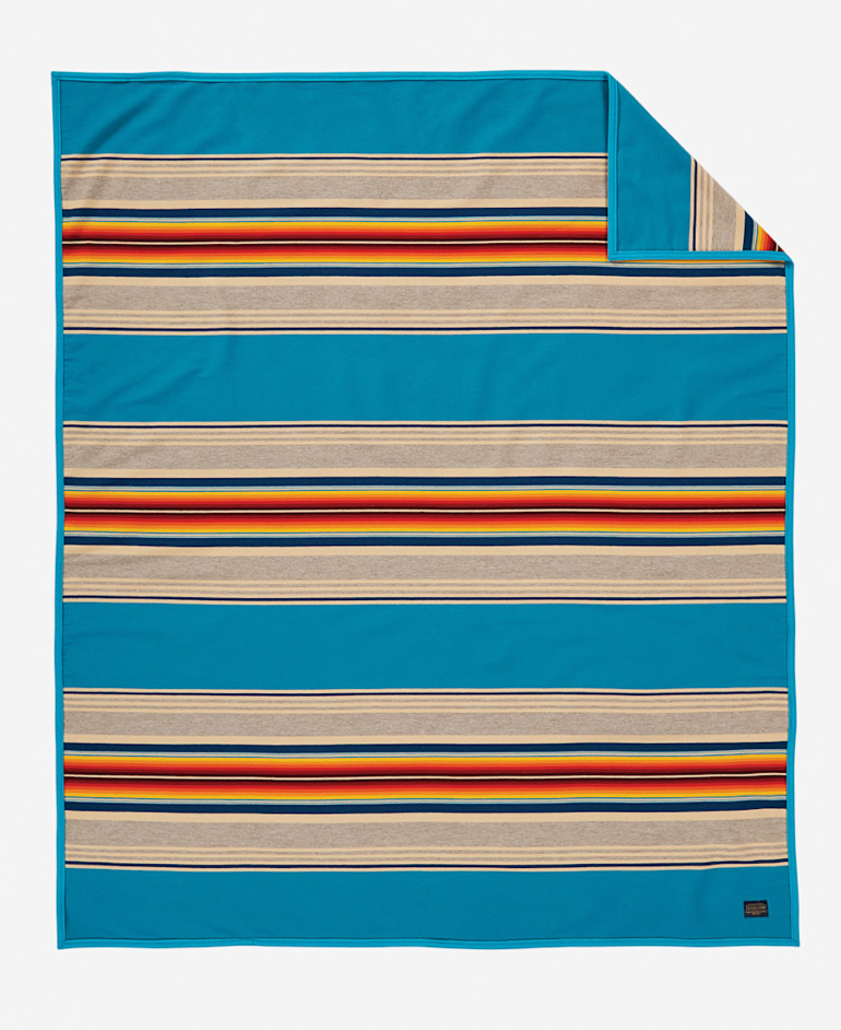 マルチカラーウールPendleton Suwanee Stripe Blanket