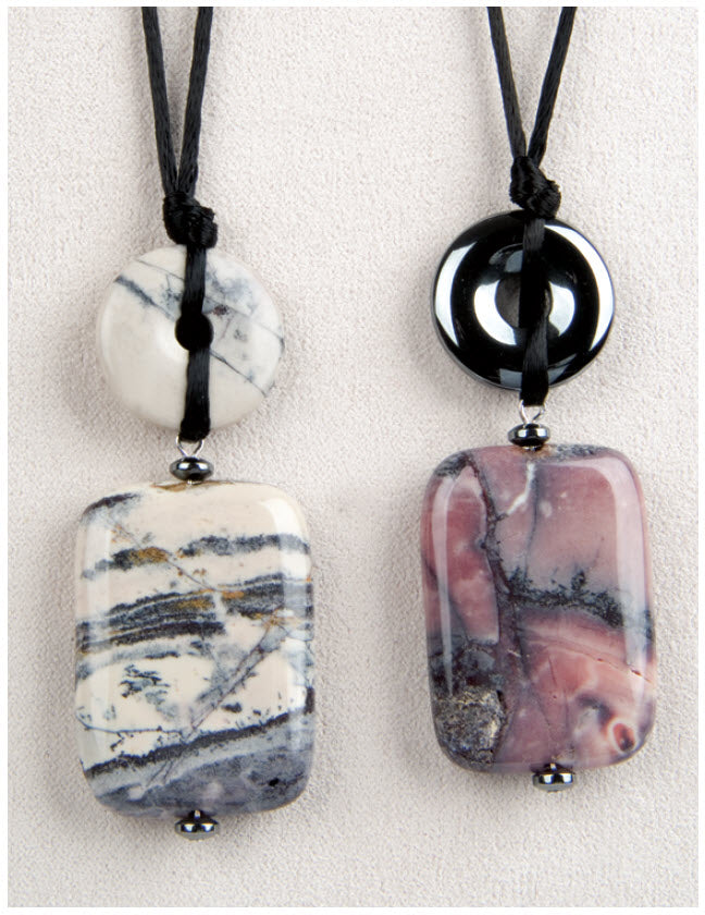 Porcelain and stone jewelry sale