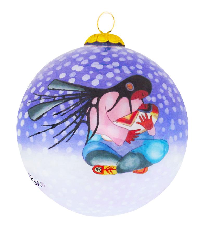 Joyous Motherhood by Cecil Youngfox Ornament