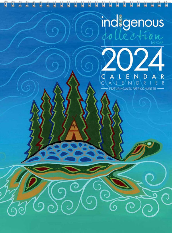 2024 Patrick Hunter Calendar Whetung Ojibwa Centre