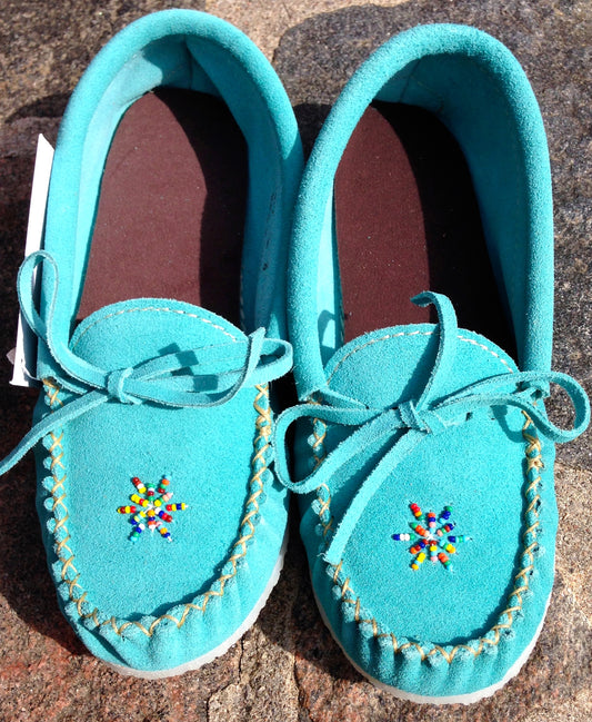 Turquoise Rock-N-Mocs